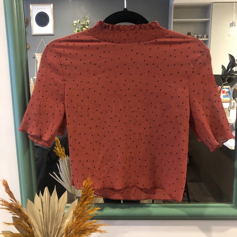 Sheer blouse